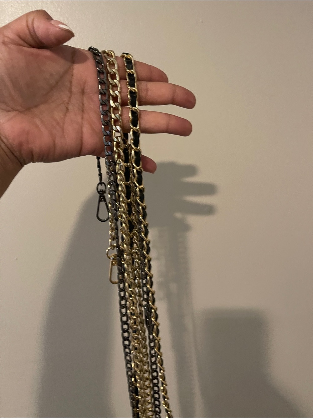 Gold and Gunmetal bundle of replacement straps